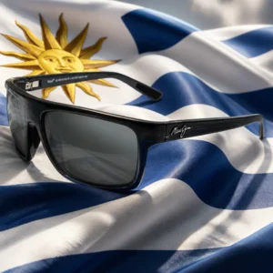 cardio tennis 33304 — the Maui Jim Polarized Byron Bay Sunglasses combined with the national flag of Uruguay