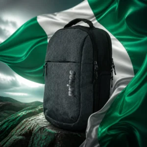 cardio tennis 33311 — the Prince Essentials Tennis Backpack combined with the national flag of Nigeria
