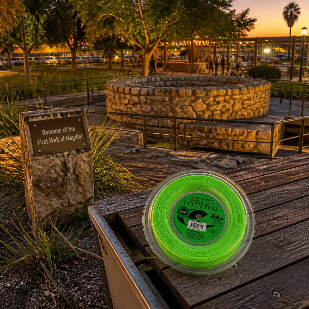 cardio tennis 33394 — Remains of the First Well of Magdiel in Hod HaSharon, A preserved heritage site in the Magdiel quarter of Hod HaSharon marking the settlement's first water well, its old wellhead and remnants commemorated with a heritage marker
