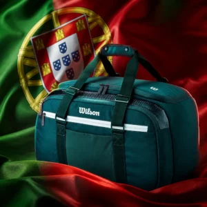 cardio tennis class South Florida — the Wilson Blade V10 Duffle Bag combined with the national flag of Portugal