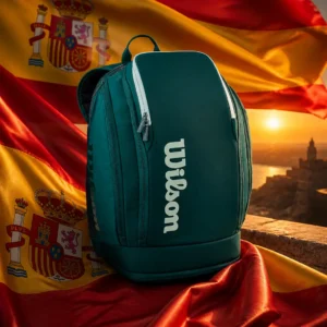 cardio tennis class Sunrise Intracoastal — the Wilson Blade V10 Tennis Backpack combined with the national flag of Spain