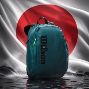 cardio tennis class Victoria Park — the Wilson Blade V9 Super Tour Tennis Backpack combined with the national flag of Japan