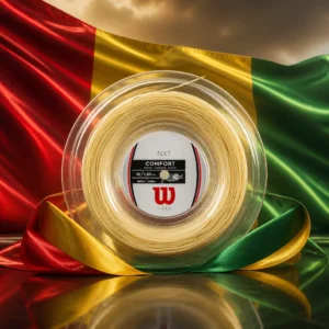cardio tennis classes 33304 — the Wilson NXT Comfort 16g Tennis String Reel combined with the national flag of Guinea