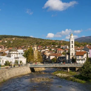 cardio tennis classes 33327 — Berovo, North Macedonia, the city itself in its characteristic light