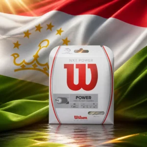 cardio tennis classes Croissant Park — the Wilson NXT Power 16g Tennis String Set combined with the national flag of Tajikistan