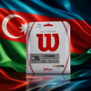cardio tennis classes Dorsey Riverbend — the Wilson NXT Power 17g Tennis String Set combined with the national flag of Azerbaijan