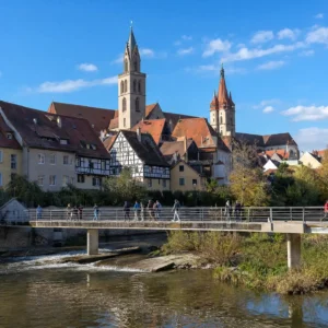cardio tennis classes for endorphins — Rottweil, Germany, the city itself in its characteristic light