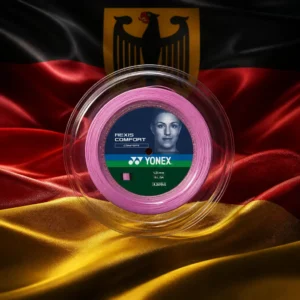 cardio tennis classes in 33301 — the Yonex Rexis Comfort 16g Tennis String Reel combined with the national flag of Germany