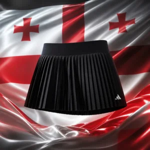 cardio tennis classes in 33313 — adidas Club Pleated Tennis Skirt with the national flag of Georgia