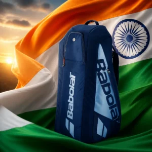 cardio tennis classes in 33334 — Babolat Pure Drive Tennis Bag (6 Racquet) with the national flag of India