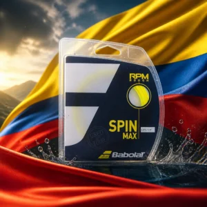 cardio tennis classes Melrose Manors — the Babolat RPM Rough 17g Tennis String Set combined with the national flag of Colombia