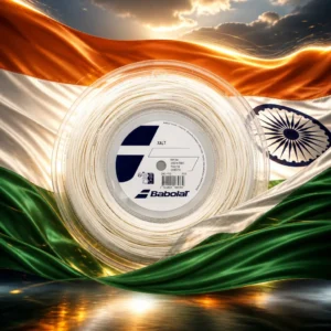 cardio tennis classes near Fort Lauderdale beach — the Babolat XALT 17g Tennis String Reel combined with the national flag of India