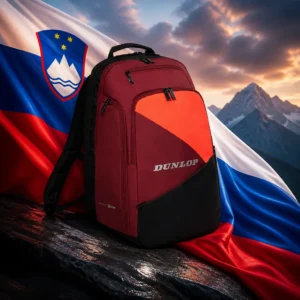 cardio tennis classes Sailboat Bend — the Dunlop CX Performance Backpack combined with the national flag of Slovenia