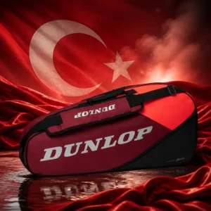 cardio tennis classes Seven Isles — the Dunlop CX Performance Tennis Bag (3 Racquet) combined with the national flag of Turkey