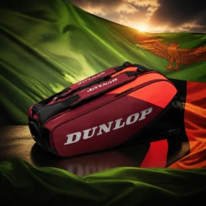 cardio tennis classes Shady Banks — the Dunlop CX Performance Tennis Bag (8 Racquet) combined with the national flag of Zambia