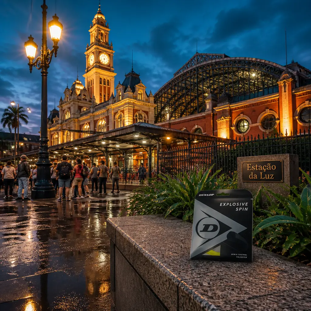 cardio tennis classes Tarpon Bend — Estação da Luz in São Paulo, Victorian railway station with a tall clock tower and iron train shed beside Luz Park, north of the city centre