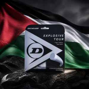 cardio tennis classes Victoria Park — the Dunlop Explosive Tour 16g Tennis String Set combined with the national flag of Palestine