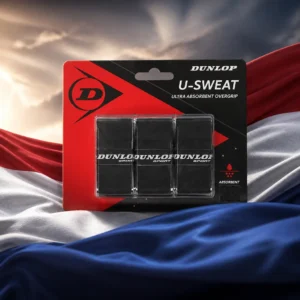 cardio tennis clinic Imperial Point — the Dunlop U Sweat Tennis Overgrip 3-Pack combined with the national flag of Netherlands