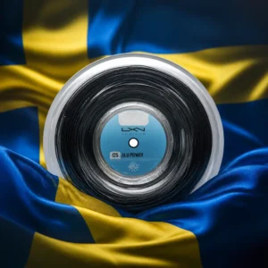 cardio tennis clinic Seven Isles — the Luxilon ALU Power 16L Tennis String Reel combined with the national flag of Sweden