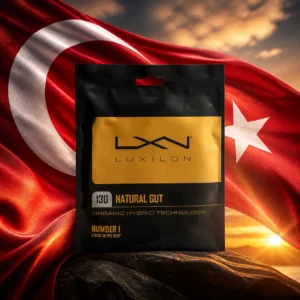 cardio tennis clinic Tarpon River — the Luxilon Natural Gut 17g Tennis String Set combined with the national flag of Turkey