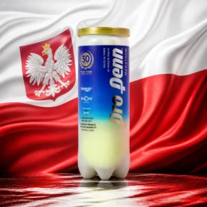 cardio tennis clinics 33304 — the Pro Penn Marathon Extra Duty Tennis Ball Case combined with the national flag of Poland