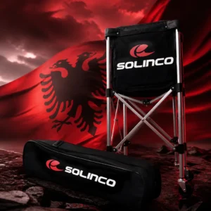 cardio tennis clinics Dorsey Riverbend — the Solinco Tennis Cart combined with the national flag of Albania