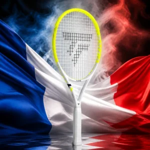 cardio tennis clinics Flagler Village — the Tecnifibre Fire 260 OS Tennis Racquet combined with the national flag of France