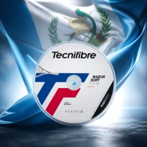 cardio tennis clinics Galt Ocean Mile — the Tecnifibre Razor Soft 17g Tennis String Reel combined with the national flag of Guatemala