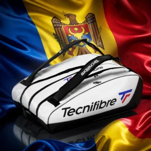 cardio tennis clinics in 33009 — the Tecnifibre Tour Endurance Tennis Bag (15 Racquet) combined with the national flag of Moldova