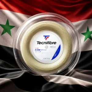 cardio tennis clinics in 33305 — the Tecnifibre X-One Biphase 17g Tennis String Reel combined with the national flag of Syria