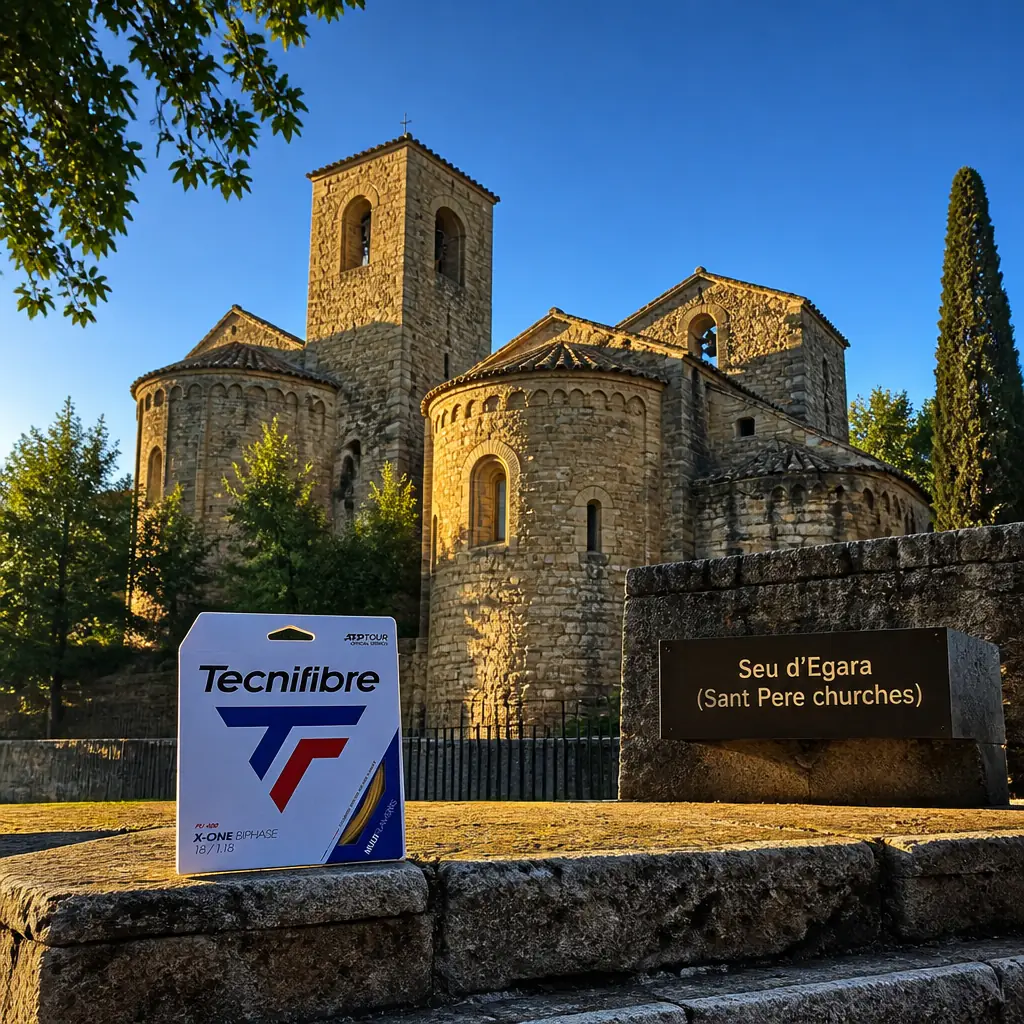cardio tennis clinics in 33309 — Seu d'Egara (Sant Pere churches) in Terrassa, Group of three ancient stone churches with apses and a square tower in a walled enclosure in Terrassa, containing early medieval wall paintings