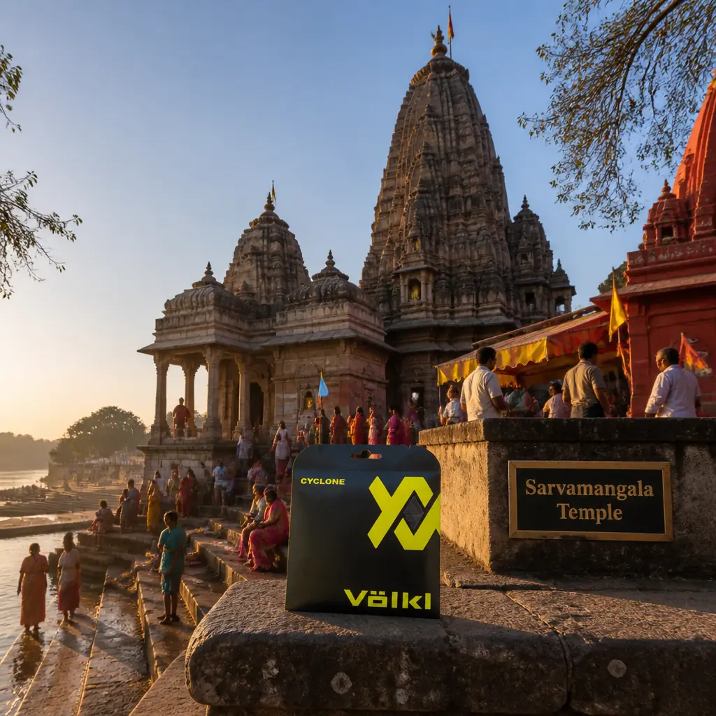 cardio tennis clinics in 33315 — Sarvamangala Temple in Korba, A Hindu temple compound on the bank of the Hasdeo River in Korba, with shikhara towers, adjoining shrines, and ghats descending to the water