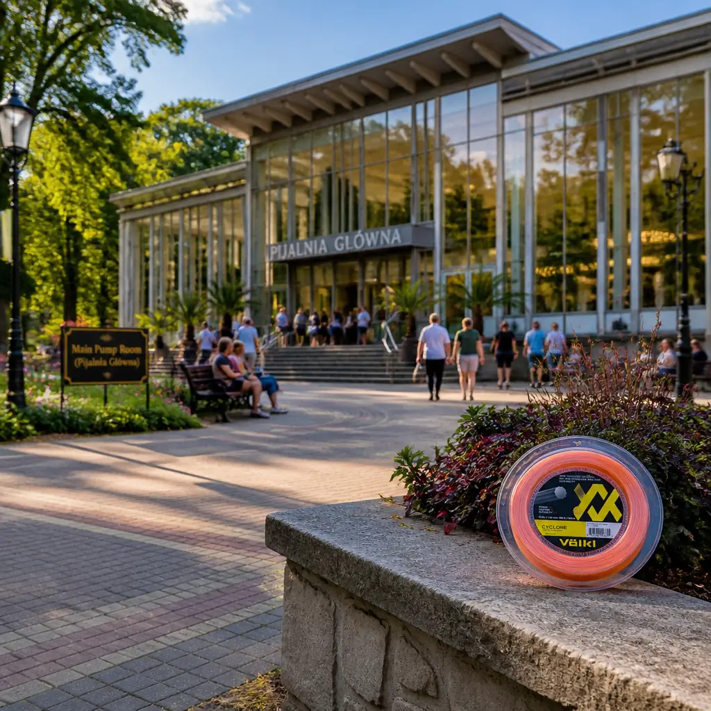 cardio tennis clinics in 33316 — Main Pump Room (Pijalnia Główna) in Krynica-Zdrój, A large modernist glass-and-concrete pavilion in the Spa Park of Krynica-Zdrój, enclosing an indoor garden and mineral water fountains along the main promenade