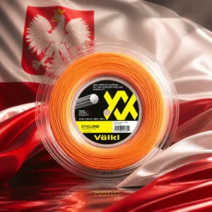 cardio tennis clinics in 33316 — the Volkl Cyclone 18g Tennis String Reel combined with the national flag of Poland