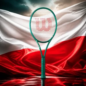 cardio tennis clinics in 33324 — the Wilson Blade 100 V10 Tennis Racquet combined with the national flag of Poland
