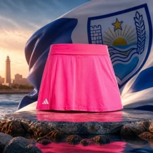 cardio tennis clinics Melrose Park — adidas Club Tennis Skirt with the national flag of Ashkelon Israel