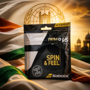 cardio tennis clinics near me Fort Lauderdale — Babolat Pro Hurricane Tour 16g Tennis String Set with the national flag of Aurangabad India