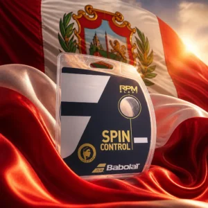 cardio tennis clinics Plantation — Babolat Pro Hurricane Tour 17g Tennis String Set with the national flag of Ayacucho Peru