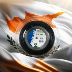cardio tennis clinics Riverland — Babolat RPM Team 17g Tennis String Reel with the national flag of B Ziers France