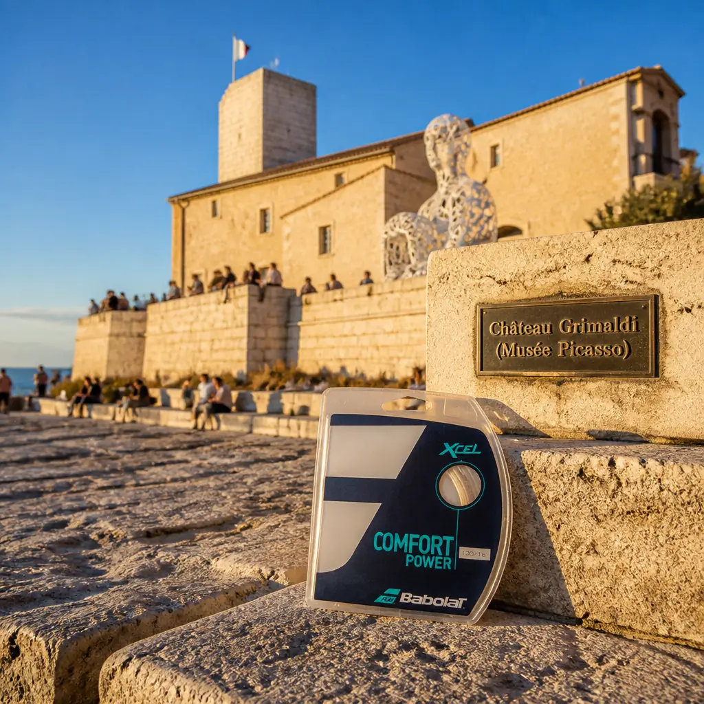 cardio tennis clinics South Florida — Babolat Xcel 16g Tennis String Set at Château Grimaldi (Musée Picasso) in Antibes, France