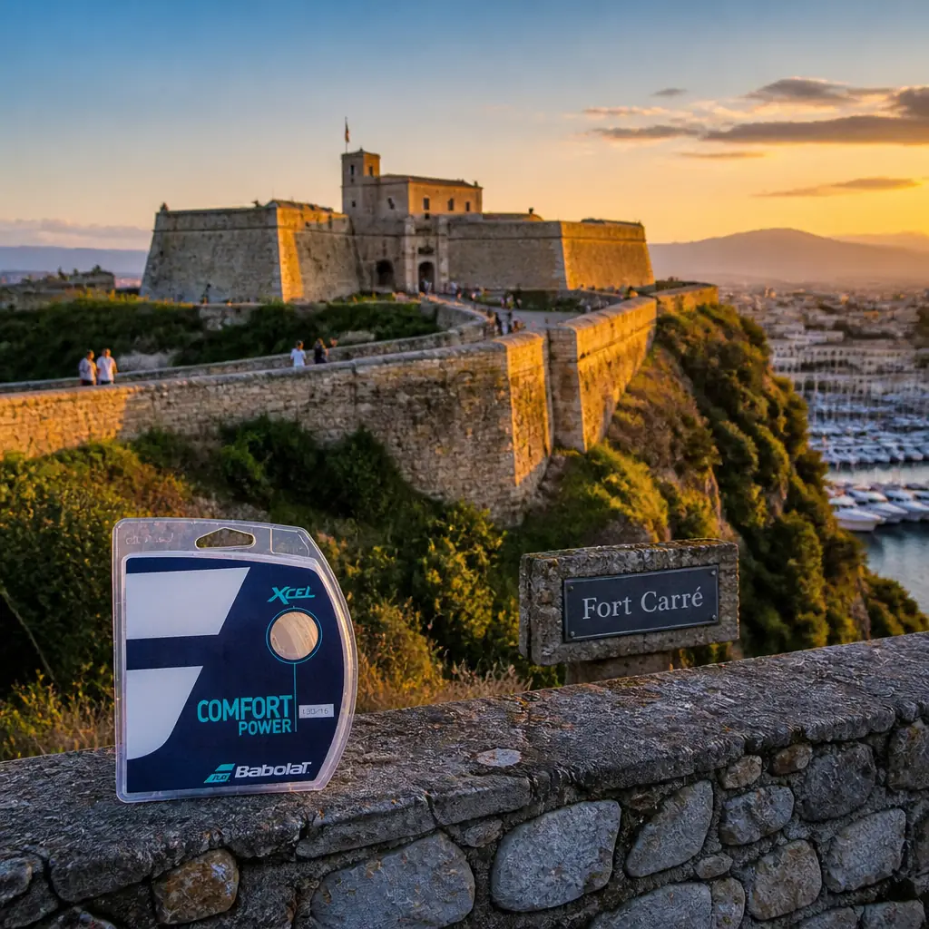 cardio tennis clinics South Florida — Babolat Xcel 16g Tennis String Set at Fort Carré in Antibes, France