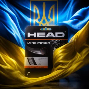 cardio tennis drills Fort Lauderdale — the Head Lynx Power 16g Tennis String Set combined with the national flag of Ukraine