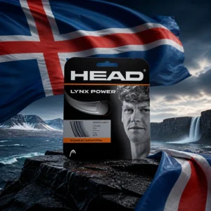 cardio tennis Edgewood — the Head Lynx Power 17g Tennis String Set combined with the national flag of Iceland