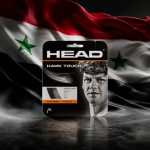 cardio tennis fitness Fort Lauderdale — the Head Hawk Touch 17g Tennis String Set combined with the national flag of Syria