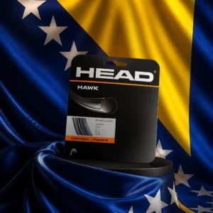 cardio tennis for anxiety relief South Florida — the Head Hawk 18g Tennis String Set combined with the national flag of Bosnia and Herzegovina