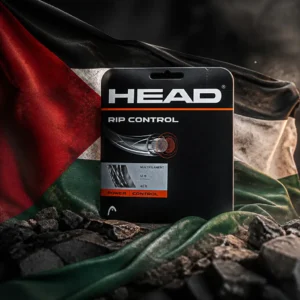 cardio tennis Imperial Point — the Head Rip Control 17g Tennis String Set combined with the national flag of Palestine
