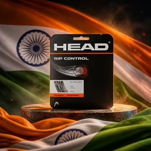 cardio tennis in 33004 — the Head Rip Control 18g Tennis String Set combined with the national flag of India
