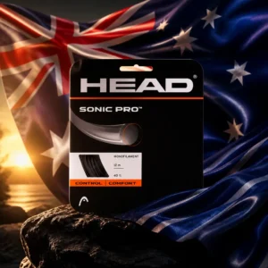 cardio tennis in 33019 — the Head Sonic Pro 17g Tennis String Set combined with the national flag of Australia