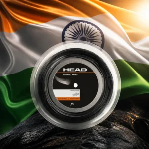 cardio tennis in 33020 — the Head Sonic Pro 16g Tennis String Reel combined with the national flag of India