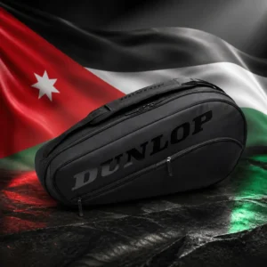 cardio tennis in 33319 — the Dunlop Sports Team Tennis Bag (3 Racquet) combined with the national flag of Jordan